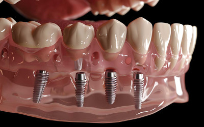 Permanent Dental Prostheses with All-On-Four Treatment
