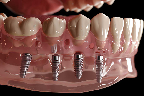 All On Four Tedavisi ile Kalıcı Diş Protezleri